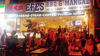 free buffet restaurants in phuket EFES RESTAURANT / TURKISH & RUSSIAN & MEDITERRANEAN & THAI & VEGETARIAN FOODS.