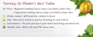 courses collected phuket Phuket Thai Cooking Academy